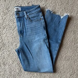 Paige Denim Women's Angle Blue Jeans